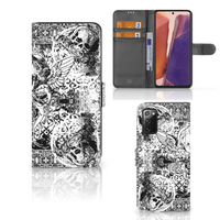 Telefoonhoesje met Naam Samsung Galaxy Note 20 Skulls Angel