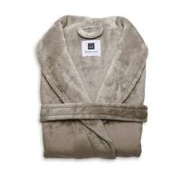 Zo Home Flanel Fleece Badjas Cara - shady sand - M