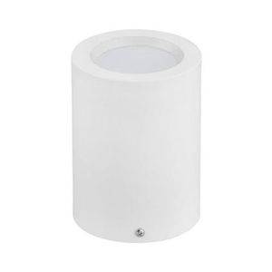 LED Downlight - Opbouw Rond Hoog XL 5W - Natuurlijk Wit 4200K - Mat Wit Aluminium - Ø95mm