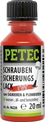 PETEC Safety varnish red 20ml