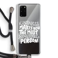 The prettiest: Samsung Galaxy S20 Plus Transparant Hoesje met koord