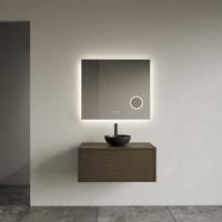 Onderkast Gliss Design Joa Charcoal 80 CM Incl. Topplaat