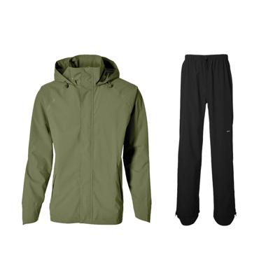 Basil regenpak Hoga unisex Olive Green