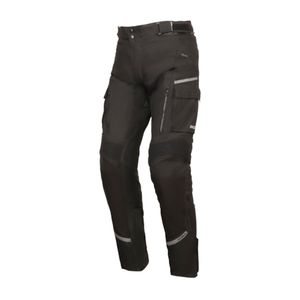 MODEKA Trohn Pants, Textiel motorbroek heren, Zwart