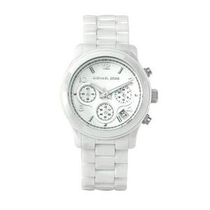 Michael Kors Dameshorloge Chronograaf Runway Wit MK5161