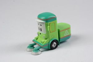 Silverlit Robocar Poli   diecast Cleany 7 cm groen