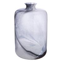 Fumo kraagvaas zwart/wit H.32 cm