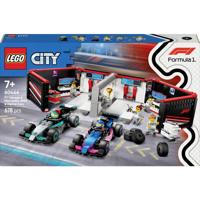 LEGO® CITY 60444 F1 ® garage met Mercedes-AMG & Alpine raceautos LEGO® CITY 60444 F1 ® garage met Mercedes-AMG & Alpine raceautos