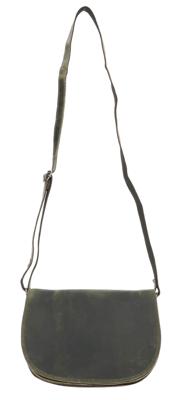 Leather Design Schoudertas met Overslag Hunter Groen