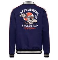 King Kerosin Speedfreak College Jacket Navy-XXXL