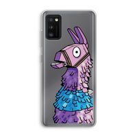 Lama: Samsung Galaxy A41 Transparant Hoesje Lama: Samsung Galaxy A41 Transparant Hoesje