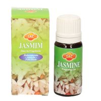 2x stuks geurolie jasmijn 10 ml flesje - geurolie - thumbnail