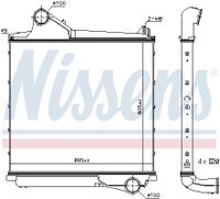 Intercooler, inlaatluchtkoeler 961555