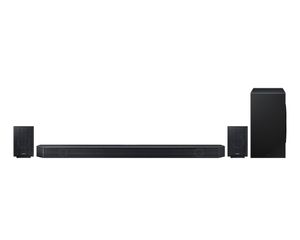 Samsung HW-Q995GC/ZG Surroundsysteem Zwart Bluetooth, Dolby Atmos, Incl. draadloze subwoofer, Spraakbesturing, WiFi, Wandbevestiging