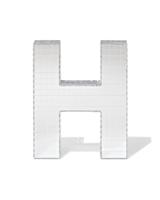 HEMA Discoletter H 10x9x10cm (zilver)