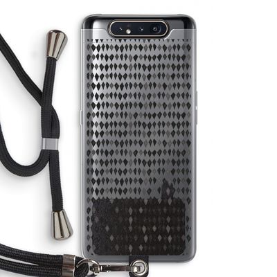 Crazy shapes: Samsung Galaxy A80 Transparant Hoesje met koord