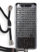 Crazy shapes: Samsung Galaxy A80 Transparant Hoesje met koord