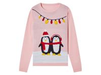 pepperts! Kinder kersttrui met LED-effect (134/140, Lichtroze) pepperts! Kinder kersttrui met LED-effect (134/140, Lichtroze)