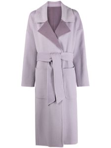 Calvin Klein manteau croisé Df à design réversible - Violet