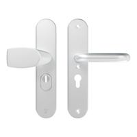 AXA 6668 Veiligheidsbeslag Oval Plus Wing-knop+kruk U-model PC55 anti-kerntrek F1 - 6668-49-91/55U