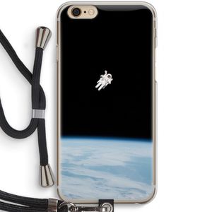 Alone in Space: iPhone 6 / 6S Transparant Hoesje met koord