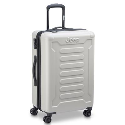 Jeep Hardcase Koffer - JHOO4C - Uitbreidbaar - 93L - Grey Drizzle