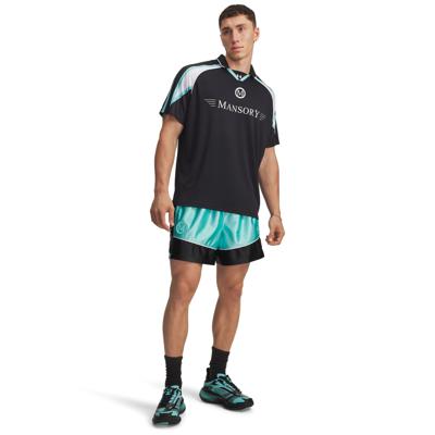 Under Armour x Mansory Terrace Trainingsset Zwart Turquoise Wit
