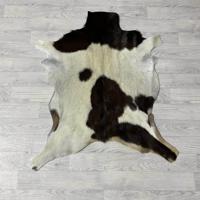 Geitenhuid bruin creme beige 105x85cm - thumbnail