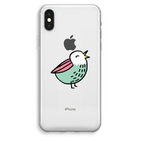 Birdy: iPhone XS Max Transparant Hoesje