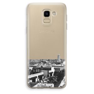 Marrakech Skyline : Samsung Galaxy J6 (2018) Transparant Hoesje