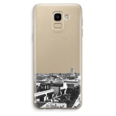 Marrakech Skyline : Samsung Galaxy J6 (2018) Transparant Hoesje