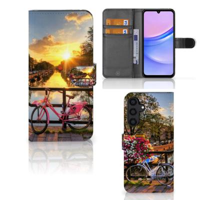Samsung Galaxy A15 | Flip Cover | Amsterdamse Grachten