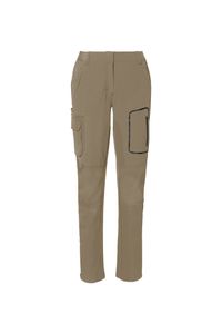 Hakro 723 Women's active trousers - Khaki - 2XS
