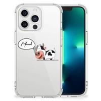 Apple iPhone 13 Pro Stevig | Bumper Hoesje | Cow