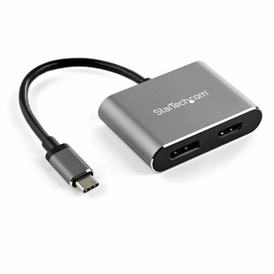 Adapter USB-C naar HDMI/DisplayPort Startech CDP2DPHD 4K Ultra HD Adapter USB-C naar HDMI/DisplayPort Startech CDP2DPHD 4K Ultra HD