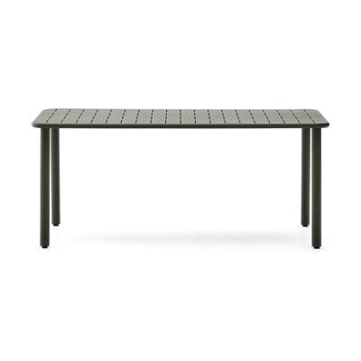 Kave Home Brai tuintafel 180x90 cm gegalvaniseerd Groen