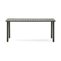 Kave Home Brai tuintafel 180x90 cm gegalvaniseerd Groen