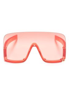 Gucci Eyewear lunettes de soleil à monture oversize - Rouge