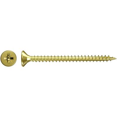 Fischer 551270 Spaanplaatschroef 6 mm 50 mm Kruiskop Pozidriv Galvanisch verzinkt 200 stuk(s)
