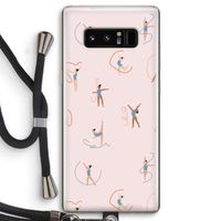 Dancing #3: Samsung Galaxy Note 8 Transparant Hoesje met koord