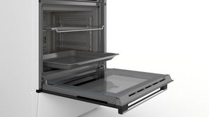 BOSCH HXR39IG20 Dual fuel range - 3 gashaarden en 1 elektrische - Full ecoclean multifunctionele oven - 66L - A - L 60cm