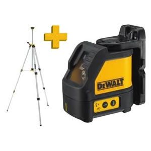 DeWalt DW088KTRI kruislijnlaser | + DE0881 statief - DW088KTRI