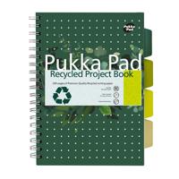 Projectboek pukka recy b5 lijn 200pag 80gr gn
