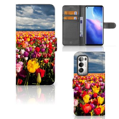 OPPO Find X3 Neo 5G Hoesje Tulpen