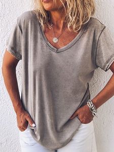 Short Sleeve V-neck Shirt