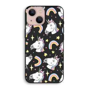 Rainbow Unicorn: iPhone 13 mini Biologisch afbreekbaar hoesje