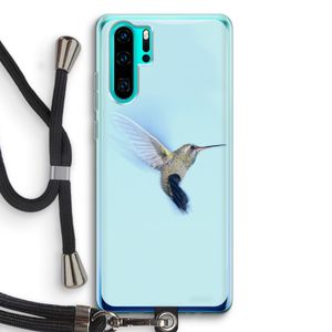 Kolibri: Huawei P30 Pro Transparant Hoesje met koord