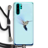 Kolibri: Huawei P30 Pro Transparant Hoesje met koord