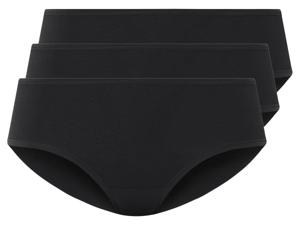 esmara 3 dames hipsters (Zwart, L (44/46))