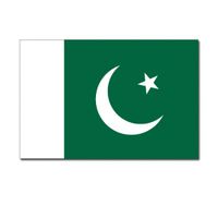 Gevelvlag/vlaggenmast vlag Pakistan 90 x 150 cm   -